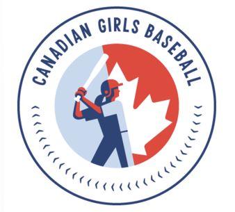 Canadian girl baseball logo